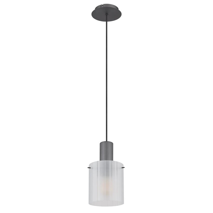 Globo - Lustr na lanku 1xE27/40W/230V pr. 18 cm bílá
