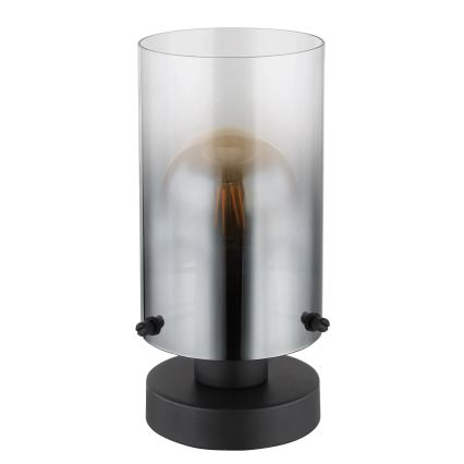 Globo - Stolní lampa 1xE27/40W/230V pr. 12,5 cm černá