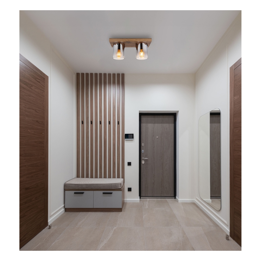 Globo - Stropní svítidlo 2xE27/40W/230V