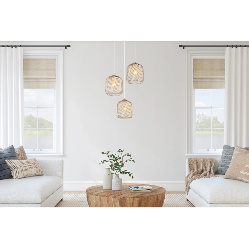 Globo - Lustr na lanku 3xE27/40W/230V