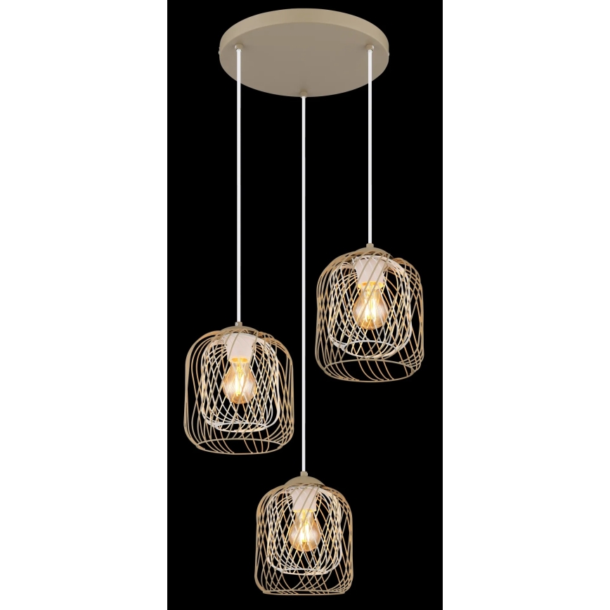 Globo - Lustr na lanku 3xE27/40W/230V