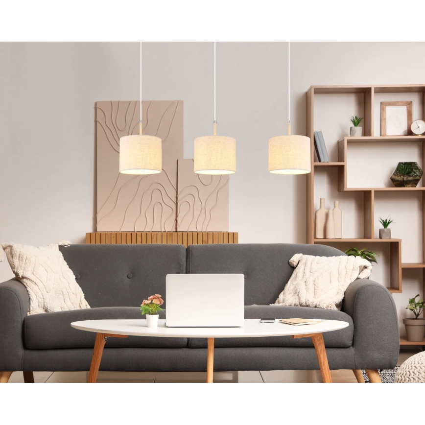 Globo - Lustr na lanku 3xE27/40W/230V