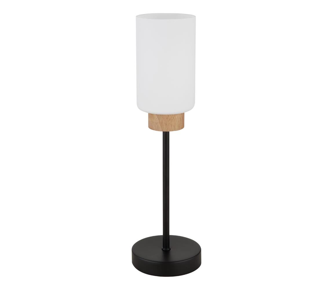 Globo 15977T - Stolní lampa ROWENA 1xE27/60W/230V černá/bílá 15977T Béžová,Černá