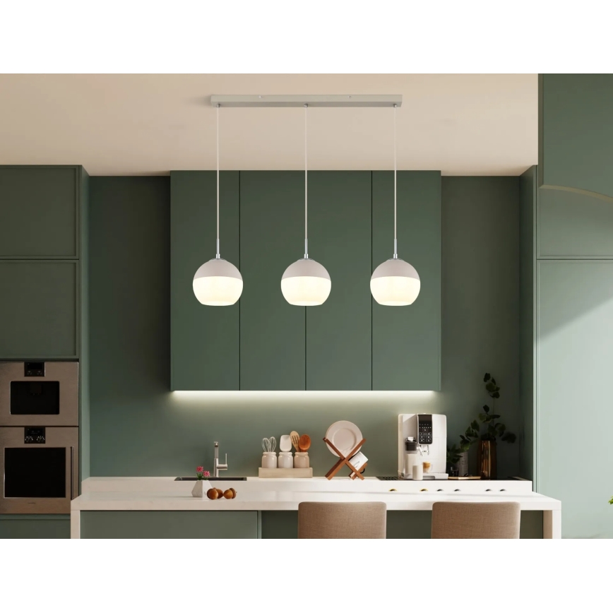 Globo - Lustr na lanku 3xE27/60W/230V