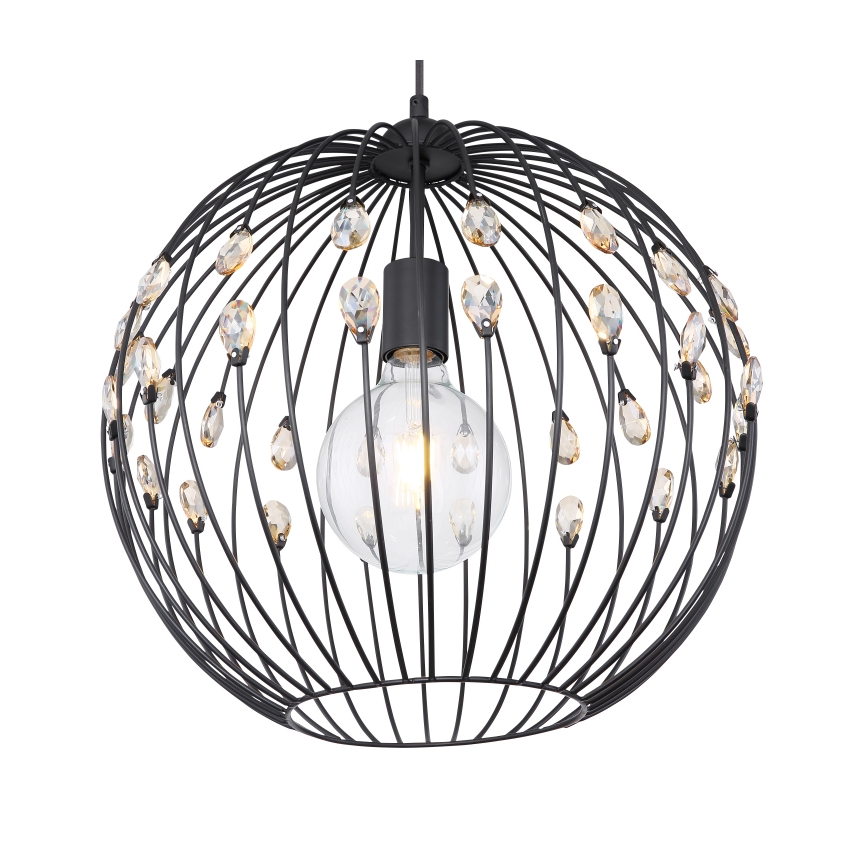 Globo - Lustr na lanku 1xE27/60W/230V pr. 40 cm