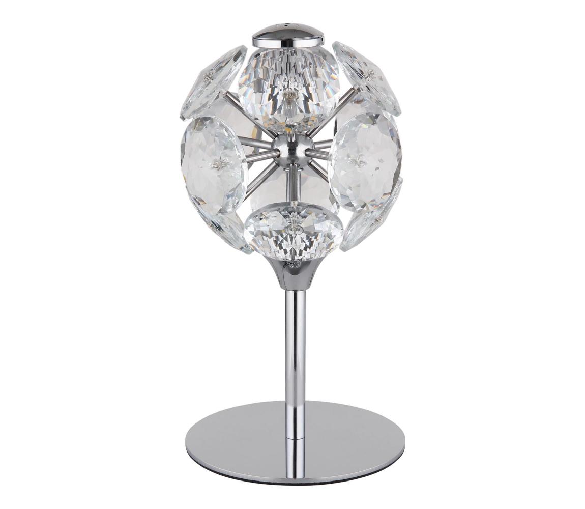 Globo 16047TC - LED Stolní lampa VIRINA LED/8W/230V 16047TC Lesklý chrom