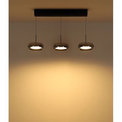 Globo - LED Lustr na lanku LED/30W/230V 3000K