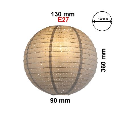 Globo 16912 - Stínidlo ALABAMA E27 pr. 40cm