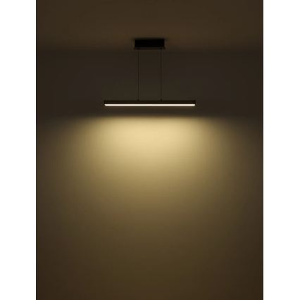 Globo - LED Stmívatelný dotykový lustr na lanku LED/39W/230V 2700/4000/6000K šedá
