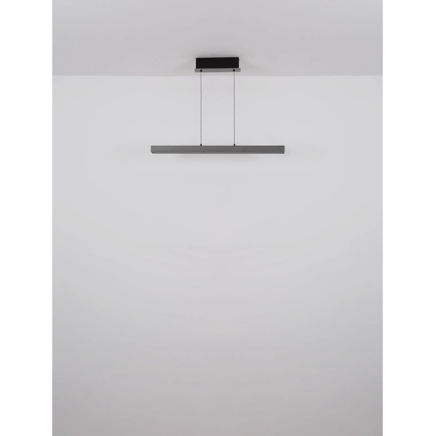 Globo - LED Stmívatelný dotykový lustr na lanku LED/39W/230V 2700/4000/6000K šedá