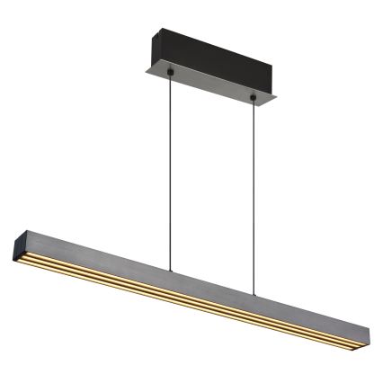 Globo - LED Stmívatelný dotykový lustr na lanku LED/39W/230V 2700/4000/6000K matný chrom