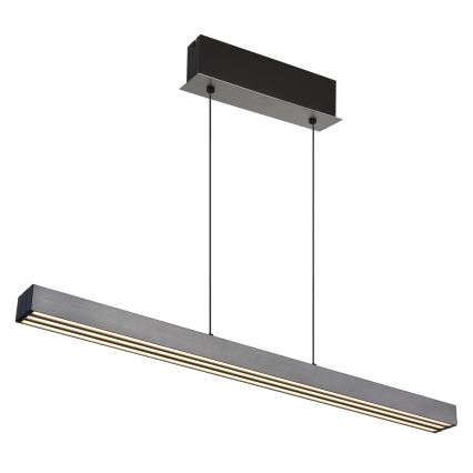 Globo - LED Stmívatelný dotykový lustr na lanku LED/39W/230V 2700/4000/6000K matný chrom