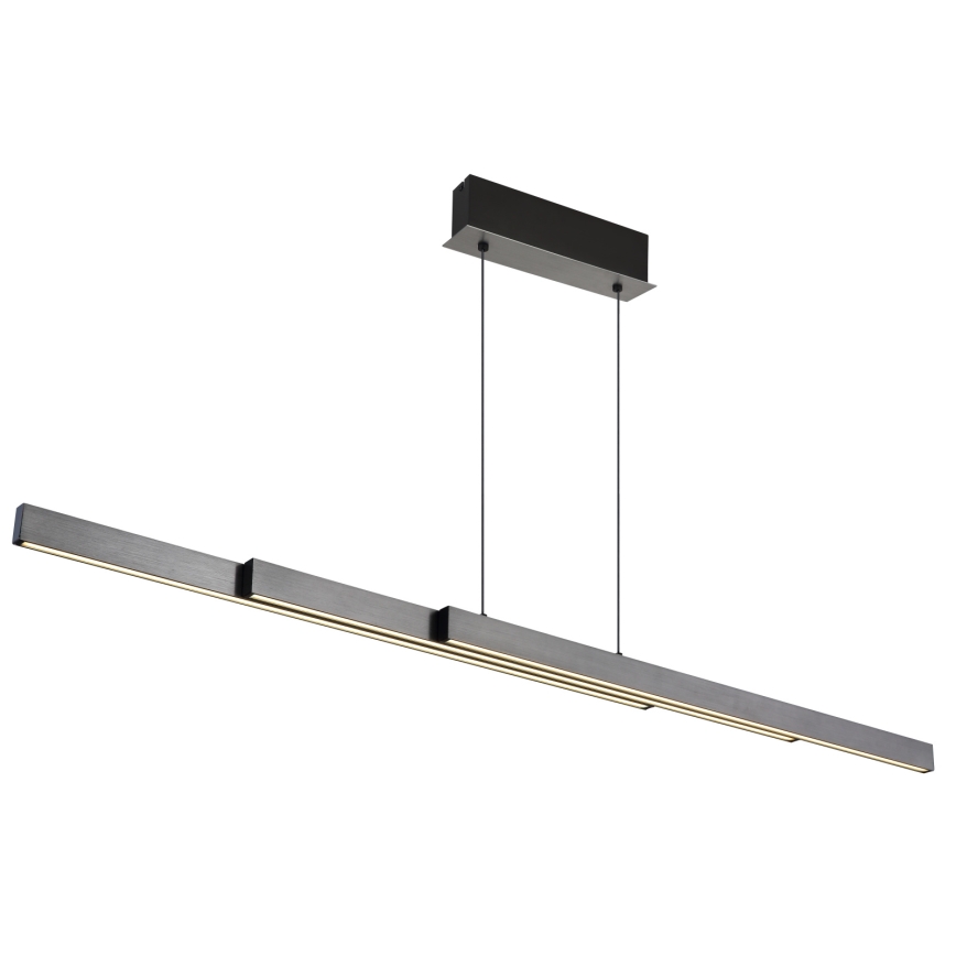 Globo - LED Stmívatelný dotykový lustr na lanku LED/39W/230V 2700/4000/6000K matný chrom