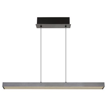 Globo - LED Stmívatelný dotykový lustr na lanku LED/39W/230V 2700/4000/6000K matný chrom