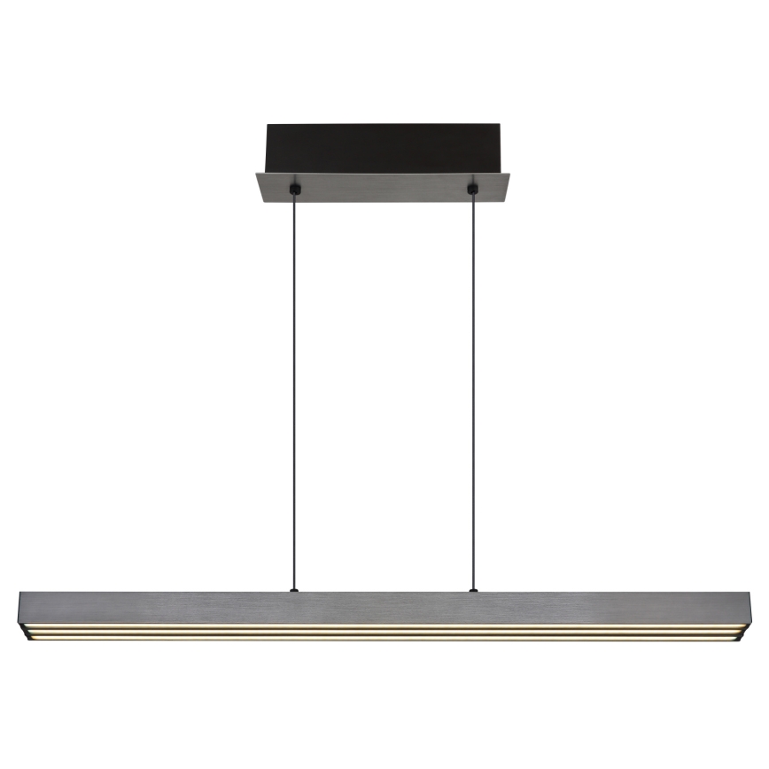 Globo - LED Stmívatelný dotykový lustr na lanku LED/39W/230V 2700/4000/6000K matný chrom