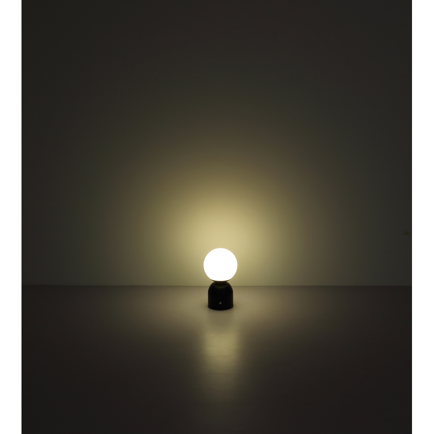 Globo - LED Stmívatelná dotyková stolní lampa LED/2,5W/3,7V 2700K/4000K/6500K 1800 mAh USB mosaz