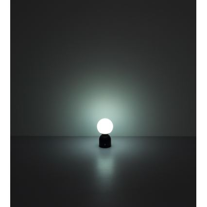 Globo - LED Stmívatelná dotyková stolní lampa LED/2,5W/3,7V 2700K/4000K/6500K 1800 mAh USB matný chrom