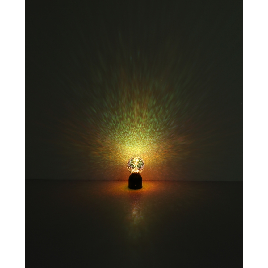 Globo - LED Stmívatelná dotyková stolní lampa LED/2,5W/3,7V 2700K/4000K/6500K 1800 mAh USB černá