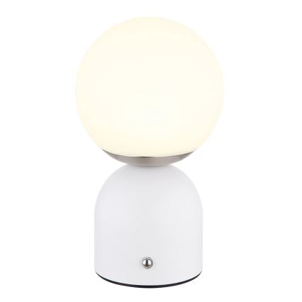 Globo - LED Stmívatelná dotyková stolní lampa LED/2,5W/3,7V 2700/4000/6500K 1800 mAh USB bílá