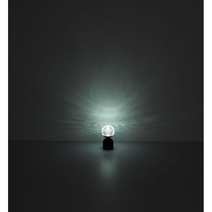 Globo - LED Stmívatelná dotyková stolní lampa LED/2,5W/3,7V 2700/4000/6500K 1800 mAh USB černá