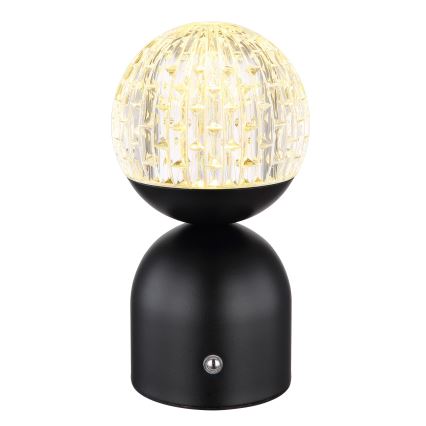 Globo - LED Stmívatelná dotyková stolní lampa LED/2,5W/3,7V 2700/4000/6500K 1800 mAh USB černá