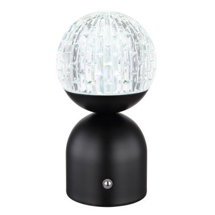 Globo - LED Stmívatelná dotyková stolní lampa LED/2,5W/3,7V 2700/4000/6500K 1800 mAh USB černá