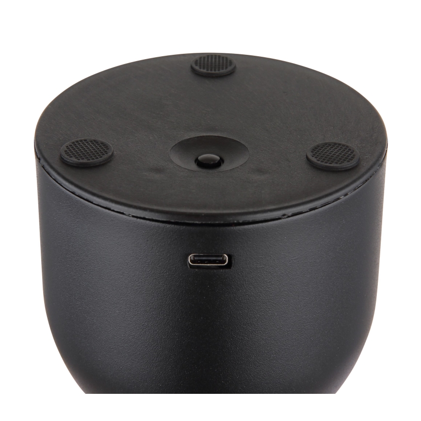 Globo - LED Stmívatelná dotyková stolní lampa LED/2,5W/3,7V 2700/4000/6500K 1800 mAh USB černá
