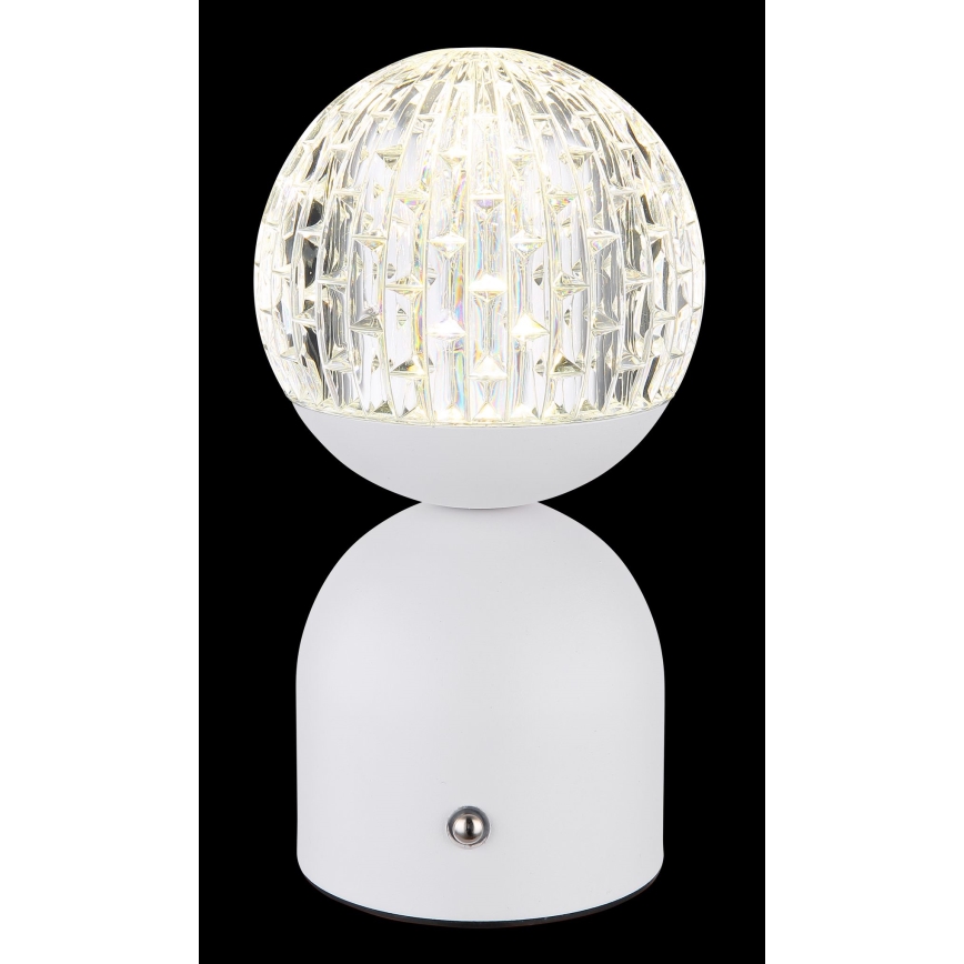 Globo - LED Stmívatelná dotyková stolní lampa LED/2,5W/3,7V 2700/4000/65000K 1800 mAh USB bílá