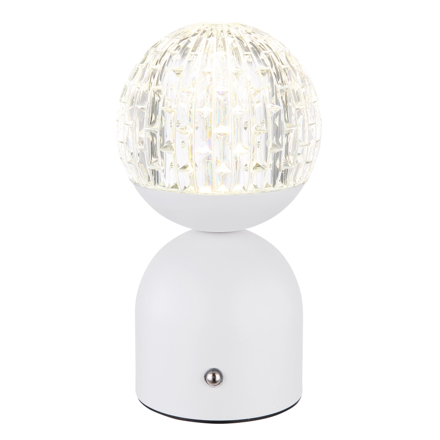 Globo - LED Stmívatelná dotyková stolní lampa LED/2,5W/3,7V 2700/4000/65000K 1800 mAh USB bílá
