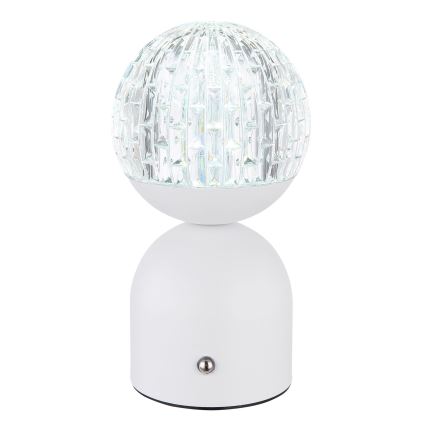 Globo - LED Stmívatelná dotyková stolní lampa LED/2,5W/3,7V 2700/4000/65000K 1800 mAh USB bílá