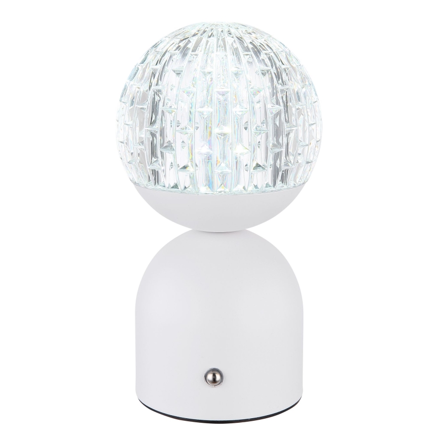 Globo - LED Stmívatelná dotyková stolní lampa LED/2,5W/3,7V 2700/4000/65000K 1800 mAh USB bílá