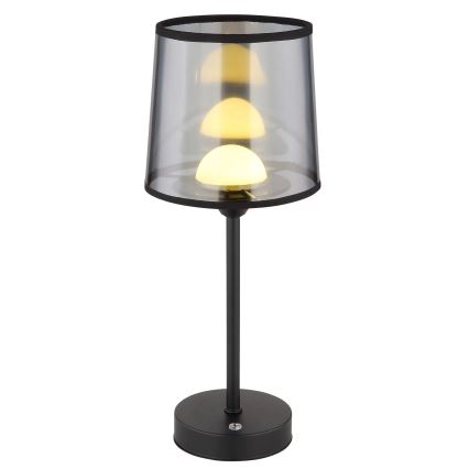 Globo - LED Stmívatelná nabíjecí dotyková stolní lampa LED/2,5W/3,7V 2700/4000/6500K 1800 mAh černá