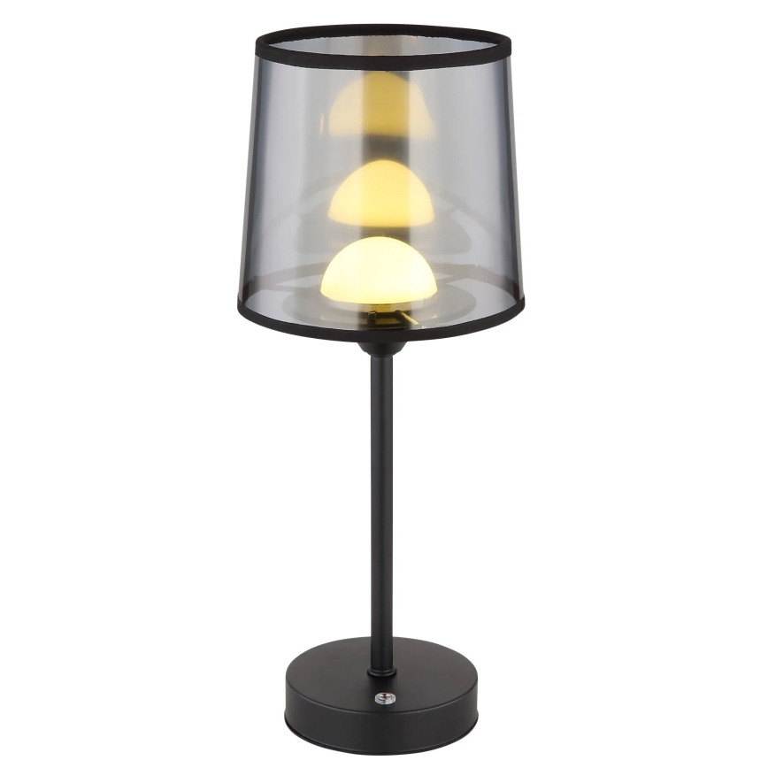 Globo - LED Stmívatelná nabíjecí dotyková stolní lampa LED/2,5W/3,7V 2700/4000/6500K 1800 mAh černá