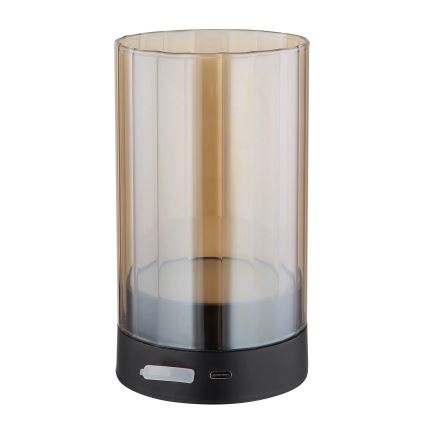 Globo - LED Venkovní stmívatelná nabíjecí dotyková stolní lampa LED/2W/3,7V 2700/4000/6500K 1200mAh IP44 béžová