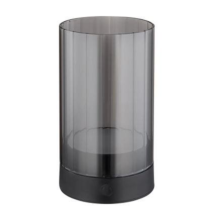 Globo - LED Venkovní stmívatelná nabíjecí dotyková stolní lampa LED/2W/3,7V 2700/4000/6500K 1200mAh IP44 šedá