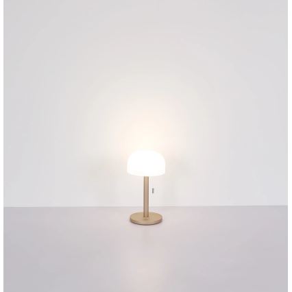 Globo - LED Nabíjecí stolní lampa LED/1,5W/3,7V 3000/4200/6000K 1800mAh hnědá