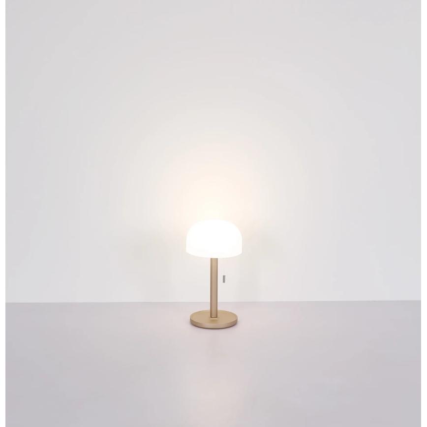 Globo - LED Nabíjecí stolní lampa LED/1,5W/3,7V 3000/4200/6000K 1800mAh hnědá