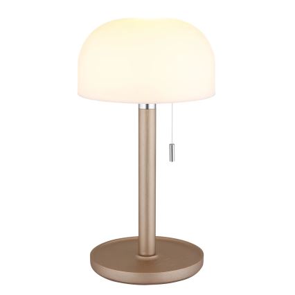Globo - LED Nabíjecí stolní lampa LED/1,5W/3,7V 3000/4200/6000K 1800mAh hnědá