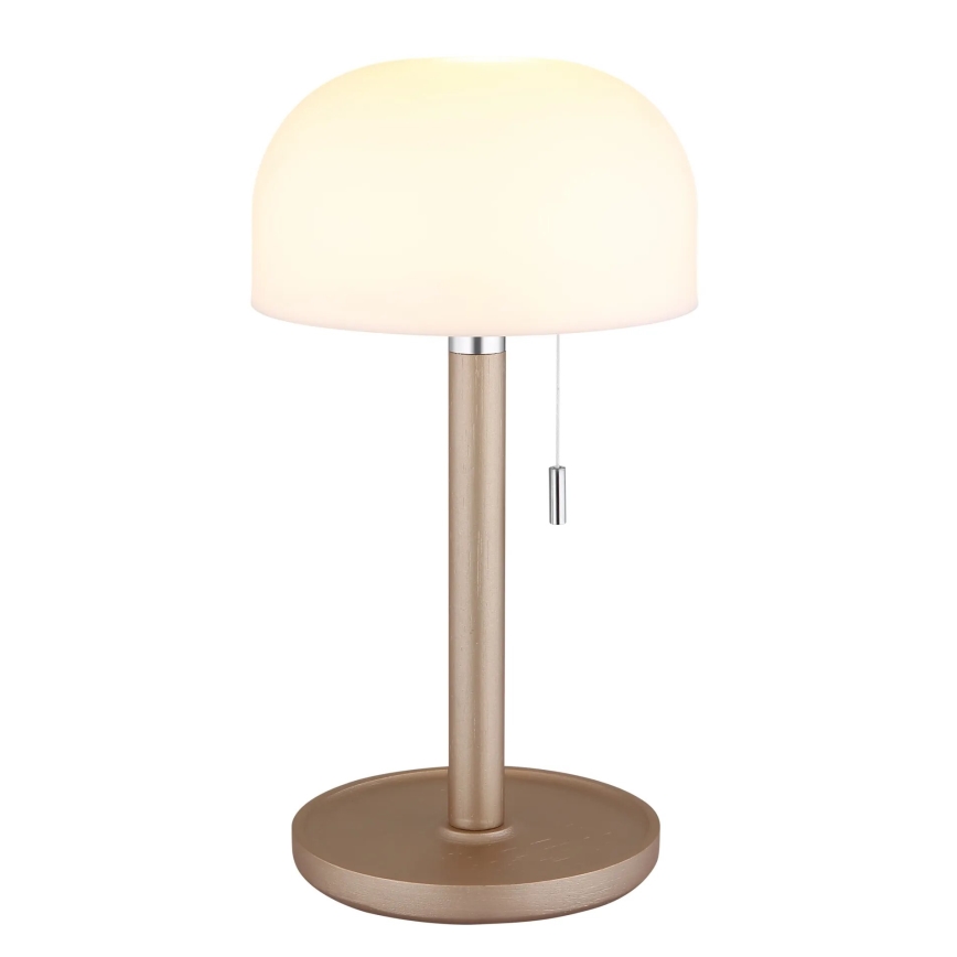Globo - LED Nabíjecí stolní lampa LED/1,5W/3,7V 3000/4200/6000K 1800mAh hnědá