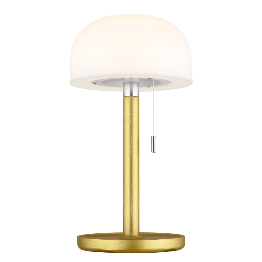 Globo - LED Nabíjecí stolní lampa LED/1,5W/3,7V 3000/4200/6000K 1800mAh mosaz
