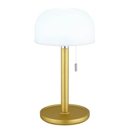 Globo - LED Nabíjecí stolní lampa LED/1,5W/3,7V 3000/4200/6000K 1800mAh mosaz