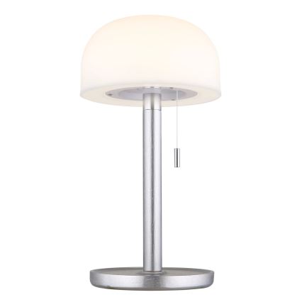 Globo - LED Nabíjecí stolní lampa LED/1,5W/3,7V 3000/4200/6000K 1800mAh stříbrná