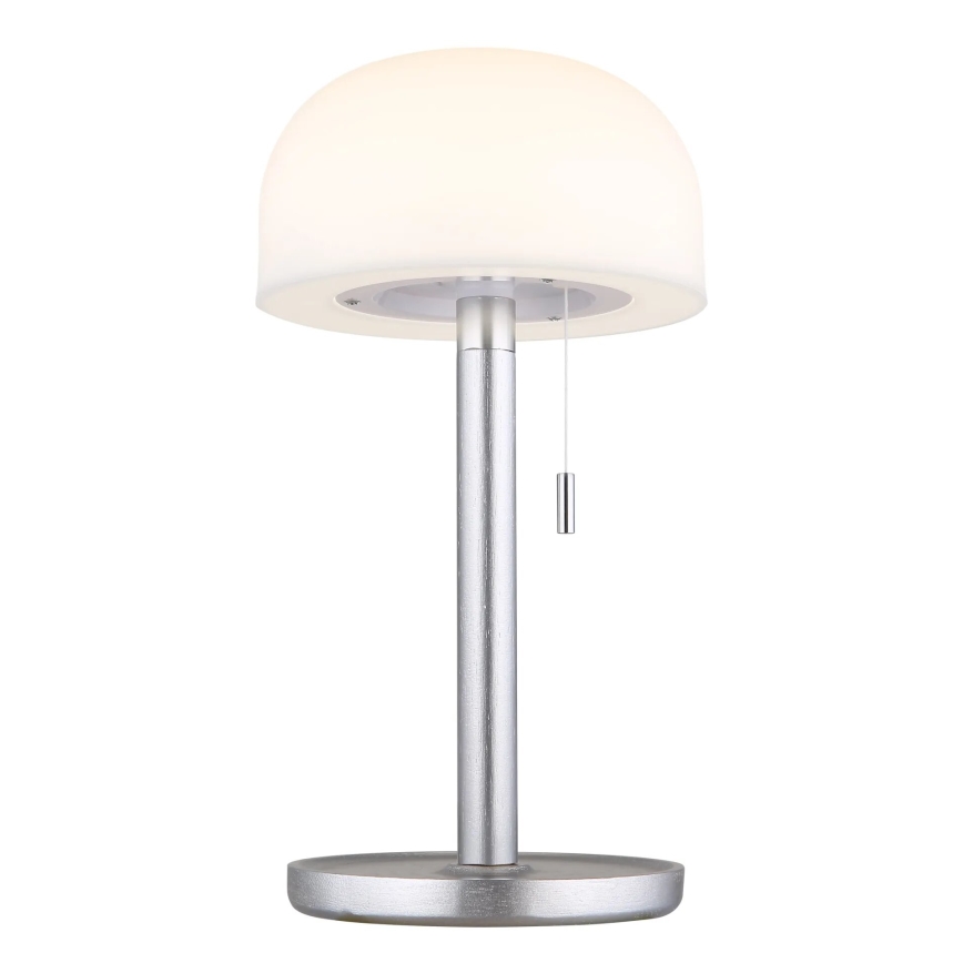 Globo - LED Nabíjecí stolní lampa LED/1,5W/3,7V 3000/4200/6000K 1800mAh stříbrná