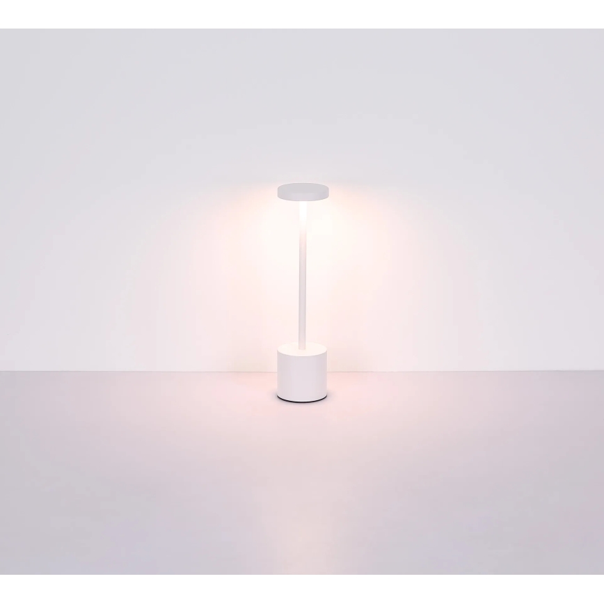 Globo - LED Stmívatelná dotyková stolní lampa LED/1,2W/3,7V 2000K/3500K/7000K 1200 mAh USB bílá