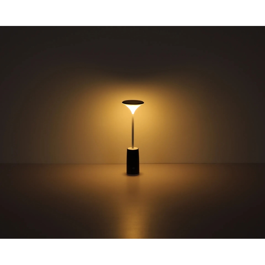 Globo - LED Stmívatelná nabíjecí dotyková stolní lampa LED/1,2W/3,7V 3000K 1500mAh černá