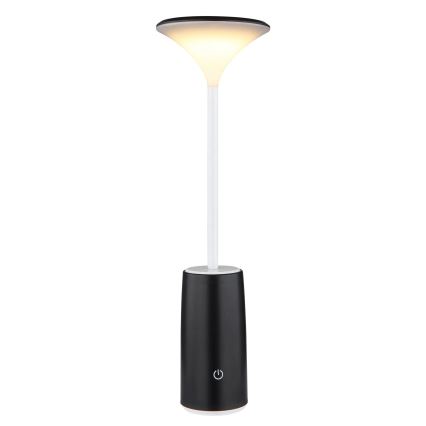 Globo - LED Stmívatelná nabíjecí dotyková stolní lampa LED/1,2W/3,7V 3000K 1500mAh černá
