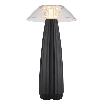 Globo - LED Stmívatelná nabíjecí dotyková stolní lampa LED/1W/3,7V 3000K 1200mAh černá