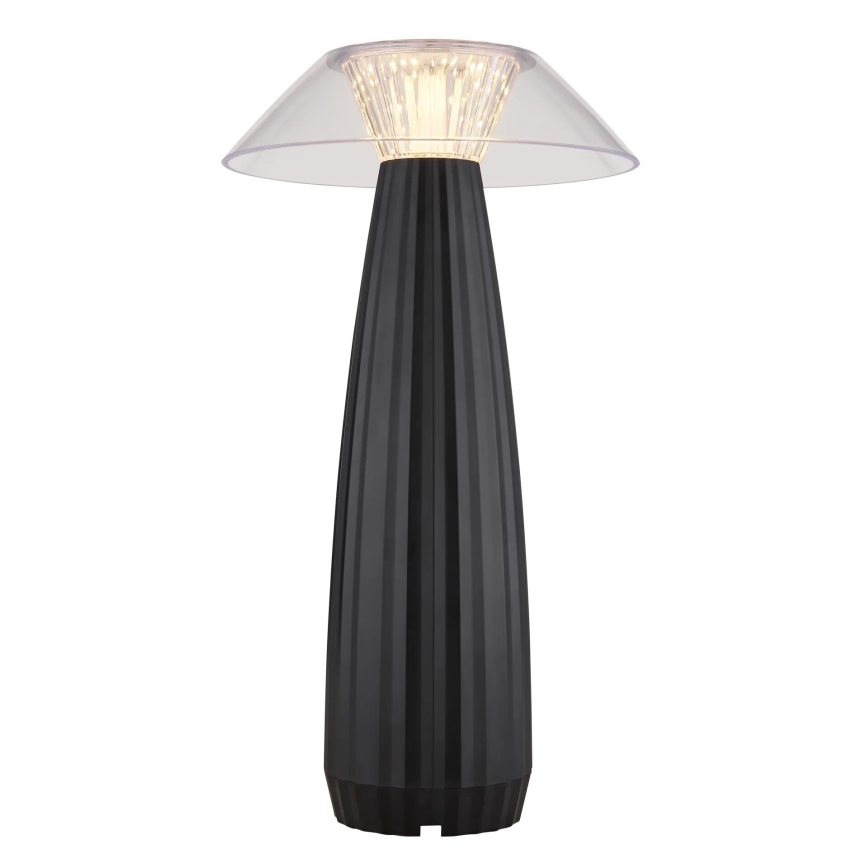 Globo - LED Stmívatelná nabíjecí dotyková stolní lampa LED/1W/3,7V 3000K 1200mAh černá