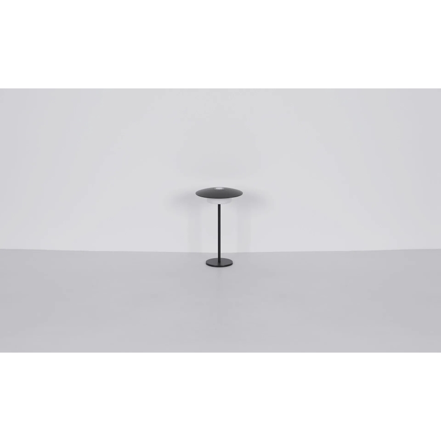 Globo - LED Venkovní nabíjecí dotyková stolní lampa LED/3W/3,7V 1800/2700/3000K IP44 1800 mAh šedá