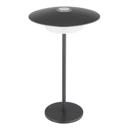 Globo - LED Venkovní nabíjecí dotyková stolní lampa LED/3W/3,7V 1800/2700/3000K IP44 1800 mAh šedá